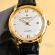 AAA replica Patek Philippe Swiss 9015 mechanical gold dial leather strap watch (7)_th.jpg